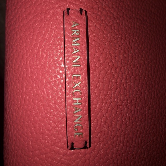 A/X Armani Exchange tote bag Reversible Pink/Tan - Picture 1 of 8